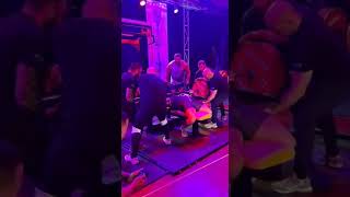 2725kg all time World Record female bench press in the 90kg class Emma YlitaloJames [upl. by Akenit101]