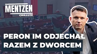 MENTZEN GRILLUJE 39 Peron im odjechał razem z dworcem [upl. by Irmine]