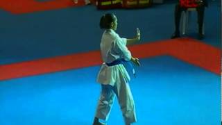 Rika Usami Japan vs Rimi Kajikawa Japan  Karate1 Istanbul 2012 FINAL [upl. by Layor737]