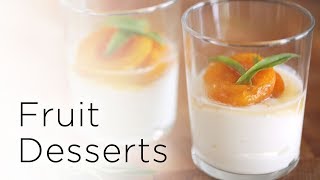 6 Easy Fruit Dessert Recipes [upl. by Curt557]