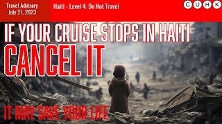 Labadee Haiti Port Stops FINALLY Cancelled [upl. by Lodovico]