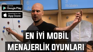 YÜKSEK GRAFİKLİ EN İYİ 10 MOBİL MENAJERLİK FUTBOL OYUNU [upl. by Heinrich951]