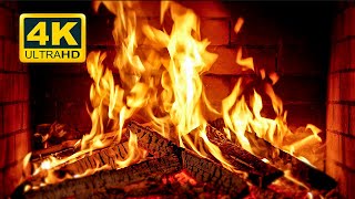 🔥 Cozy Fireplace 4K 12 HOURS Fireplace with Crackling Fire Sounds Crackling Fireplace 4K [upl. by Leahcimluap]