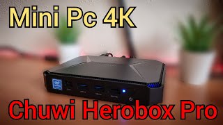 MINI PC CHUWI HEROBOX PRO  ES BRUTAL CALIDAD PRECIO EN ESPAÑOL [upl. by Vanny]