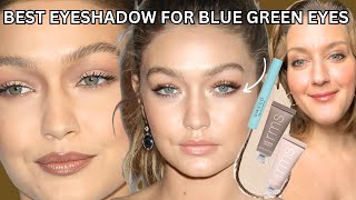 BEST EYESHADOW COLORS FOR BLUE GREEN EYES [upl. by Farr39]