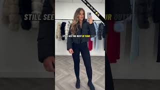 Puffer Jacket For Winter 🌨 1 Jacket for womens this year fashion winterfashion ootd grwm coat [upl. by Johnna]