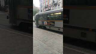 Waiting for a tram public transport short video [upl. by Idnor]