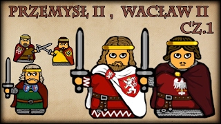 Historia Na Szybko  Przemysł II Wacław II cz1 Historia Polski 48 12901292 [upl. by Savill]