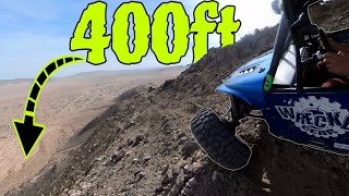 DONT LOOK DOWN High Consequence Trail Exit  King of the Hammers 2024 [upl. by Reave]