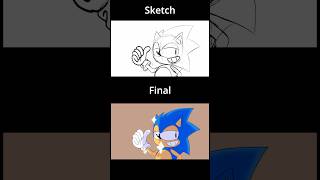 OK KO Lets meet Sonic Reanimated MAKING OF 🗿🦔🦔💙💙 [upl. by Eldrida935]