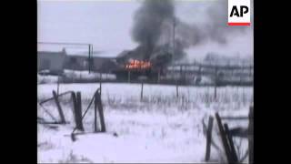 CHECHNYA NEAR GROZNY RUSSIAN TROOPS CLOSE IN [upl. by Goodspeed]