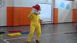 Sparky the Fire Dog shows his moves [upl. by Inez141]