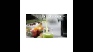 Elite Gourmet EJX600 Small SpaceSaving Masticating Slow Juicer Cold Press Juice Extractorshort [upl. by Adnolat]