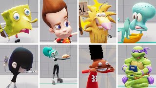 All Taunts  Nickelodeon AllStar Brawl 2 [upl. by Asilla]