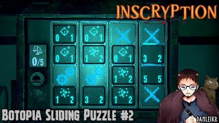 Inscryption Act 3 Botopia Sliding Puzzle 2 Explanation [upl. by Titos119]