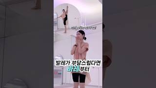 발레내가 할 수 있을까 바레부터 도전💪 피트니스 barrefitness 바레운동 [upl. by Yrro]