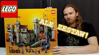 LEGO 10305  Przerażająco długa recenzja MEGA zestawu  Zamek rycerzy herbu Lew [upl. by Hamo]