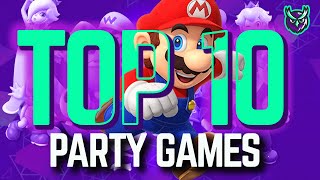 OUR TOP 10 Multiplayer PARTY GAMES on Nintendo Switch 4 players or more [upl. by Nana]