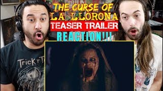 The Curse of La Llorona  Teaser TRAILER REACTION [upl. by Annohsed]