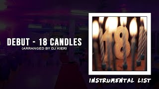 Debut  18 Candles Instrumental Background Music [upl. by Libyc]