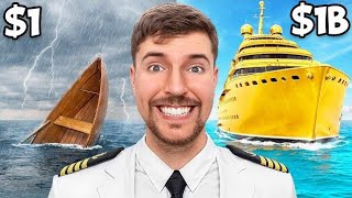 MrBeast ✅ 1 vs 1000000000 Yacht ⛵ [upl. by Gibe959]