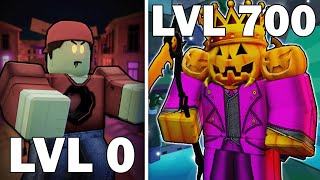 quotHALLOWEEN UPDATEquot ROAD TO LEVEL 700 in Roblox Arsenal Part 8 [upl. by Admama102]