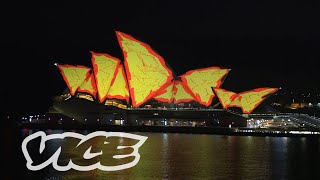 Lighting the Sails of the Sydney Opera House [upl. by Grimes447]