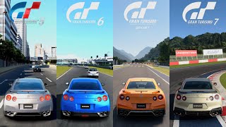 Evolutions of Nissan GTR R35 2001 amp 2024  GT Concept amp GT7 4K [upl. by Miah307]