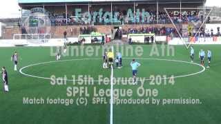 150214  Forfar Athletic 24 Dunfermline Athletic [upl. by Ress]