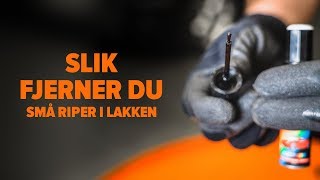 Slik fjerner du små riper i lakken  AUTODOC [upl. by Marcille]