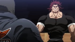 Yujiro VS Kuroki  Baki Hanma VS Kengan Ashura Ending Scene [upl. by Wolfe723]