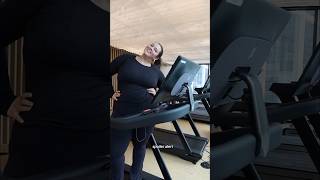 spoiler alert at the end 🤭 OnePeloton peloton treadmill workout [upl. by Kcirrem]