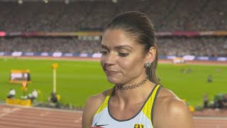 WCH 2017 London – Pamela Dutkiewicz GER 100 Metres Hurdles Bronze [upl. by Worth]