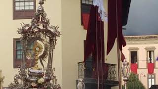 Corpus Christi La Orotava 2019 Salida e himno de España [upl. by Teodorico]