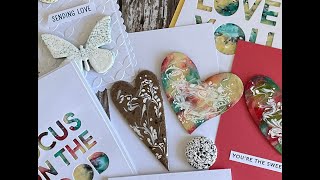 MORE ways with Embossing Powder  ANOTHER MINI MASTERCLASS [upl. by Georgetta149]