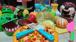 Live 🌈 Satisfying Cutting amp Peeling of Toy Foods 🍕🧅🫑 shorts viralshorts satisfying asmrtoys [upl. by Enahpad]