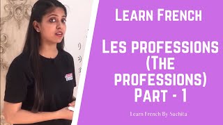 Top 20 Professions in French  A2 [upl. by Morie]