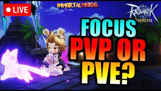 FOCUS ON PVP OR PVE  RAGNAROK ORIGIN [upl. by Kurman]