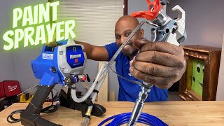 HOW TO USE A PAINT SPRAYER LIKE A PRO [upl. by Aciram]