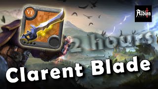 Clarent Blade Open World 2hours 6  Albion Online East Server [upl. by Enelez480]