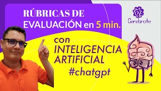 Como hacer una rubrica para evaluación usando ChatGPT en 5 minutos con ejemplo [upl. by Jerry724]