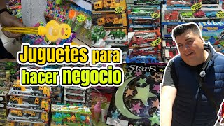 ¡Los JUGUETES más BARATOS en CDMX 🚜🛸 jugueterias en el centro de México 🏰🎠 [upl. by Tebor]