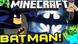 Minecraft BATMAN Mod Batmans Gadgets amp More  Mod Showcase [upl. by Raynor]