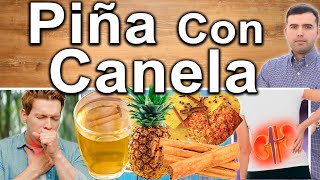 TE DE CASCARA DE PIÑA CON CANELA EN AYUNAS  ¿Para Qué Sirve  Beneficios Para Tu Salud Y Belleza [upl. by Dannica]