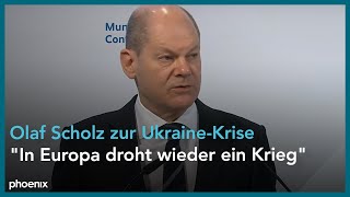 Münchner Sicherheitskonferenz Rede von Olaf Scholz [upl. by Bran]