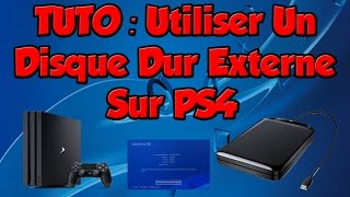 TUTO Utiliser Un Disque Dur Externe Sur PS4 [upl. by Airuam]