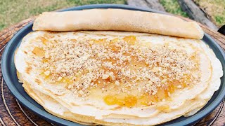 Posne PALAČINKE Mekane i Sočne  Delicious Crepes [upl. by Atiana]