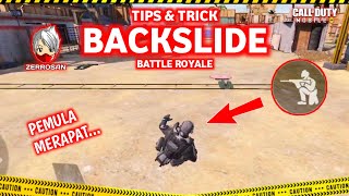 Tutorial Tips Backslide Battle Royale Codm PEMULA  CODM TIPS amp TRICK [upl. by Thynne]