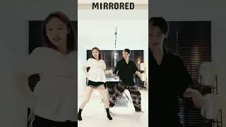 NAYEON ABCD dance challenge with BamBam MIRRORED [upl. by Norre892]