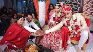 Saat Phere amp Vidai Indian Marriage Ritual  This wedding video will make you cry  Anish amp Tamanna [upl. by Nailliw]